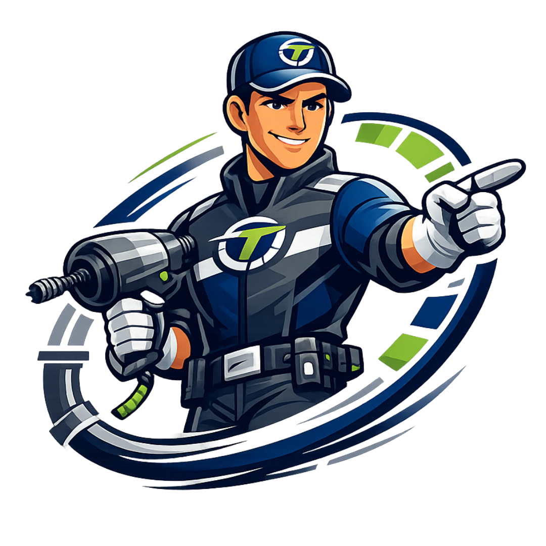 Mascote Desentupidora Time